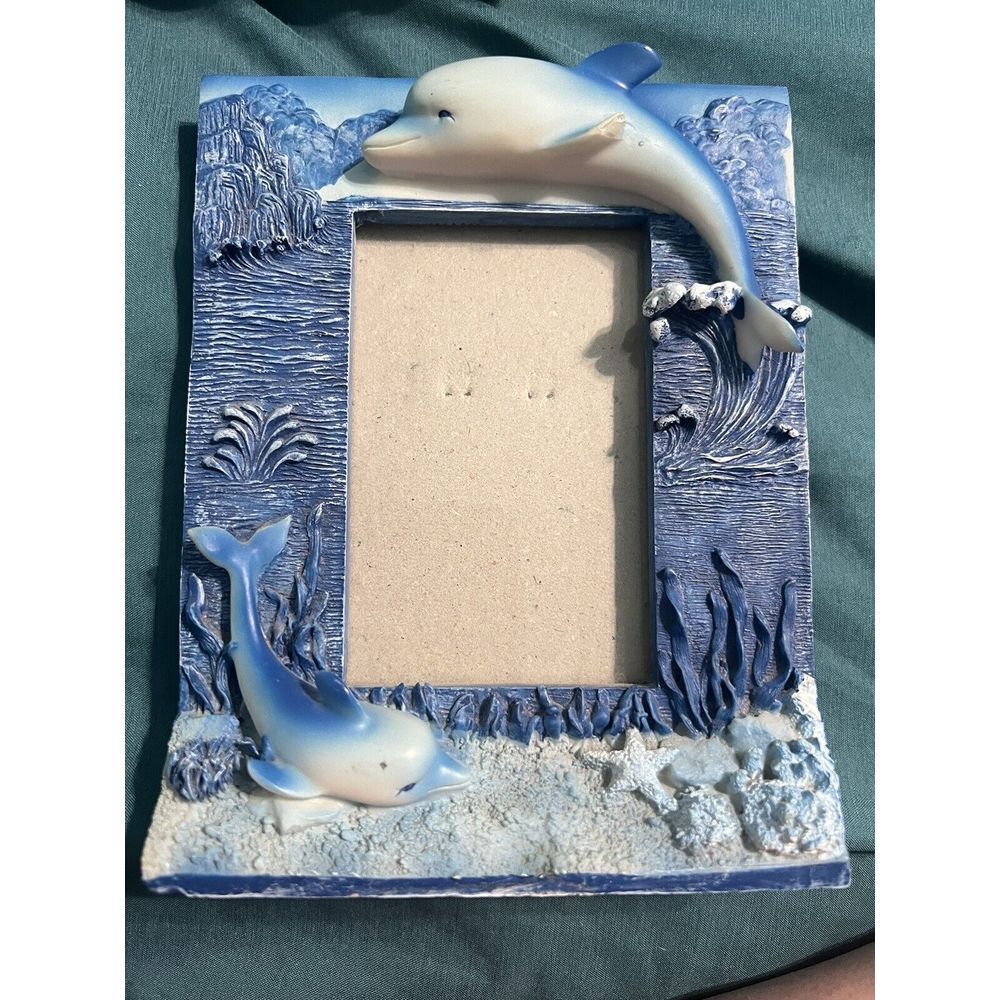 Dolphins‎ Picture frame 6.5x5
